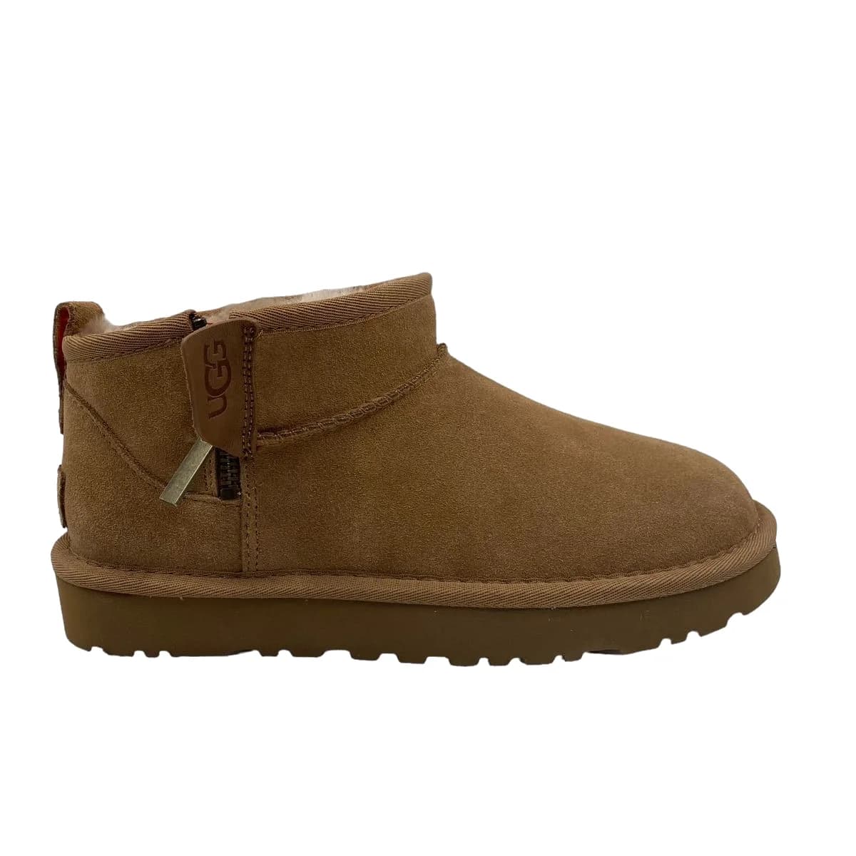 UGG MEN'S ULTRA MINI — CHESTNUT ZIP