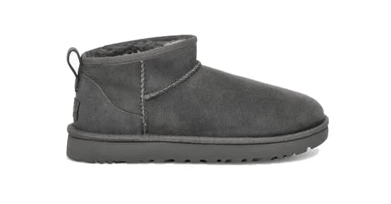 UGG MEN'S CLASSIC ULTRA MINI — Grey