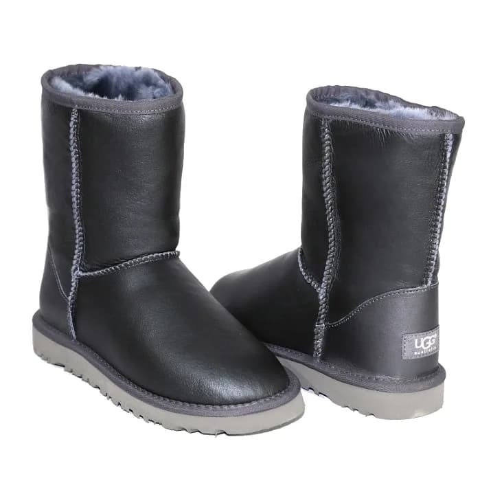 Ugg Men's Classic Short — Grey Metallic