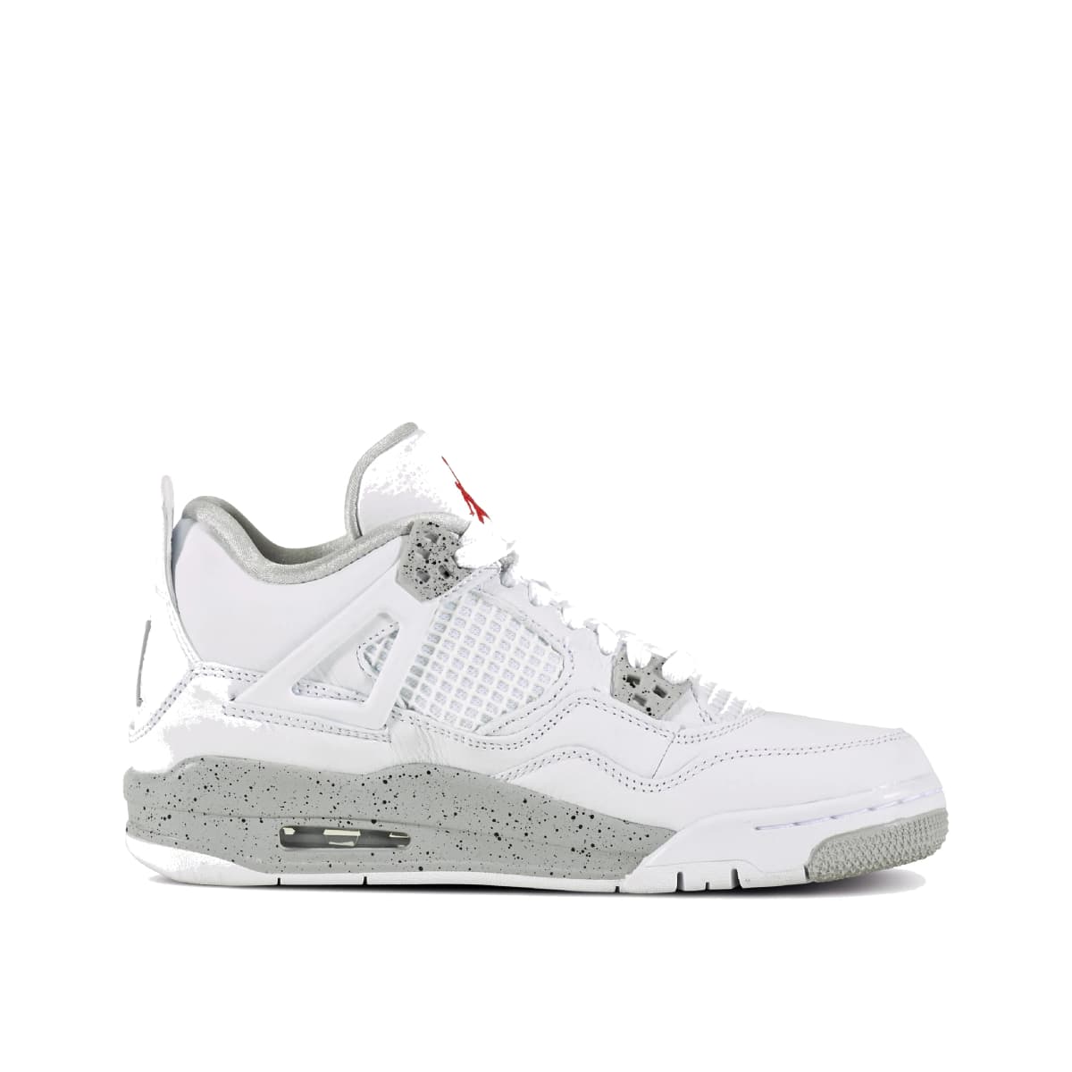 JORDAN 4 RETRO — White Oreo 100