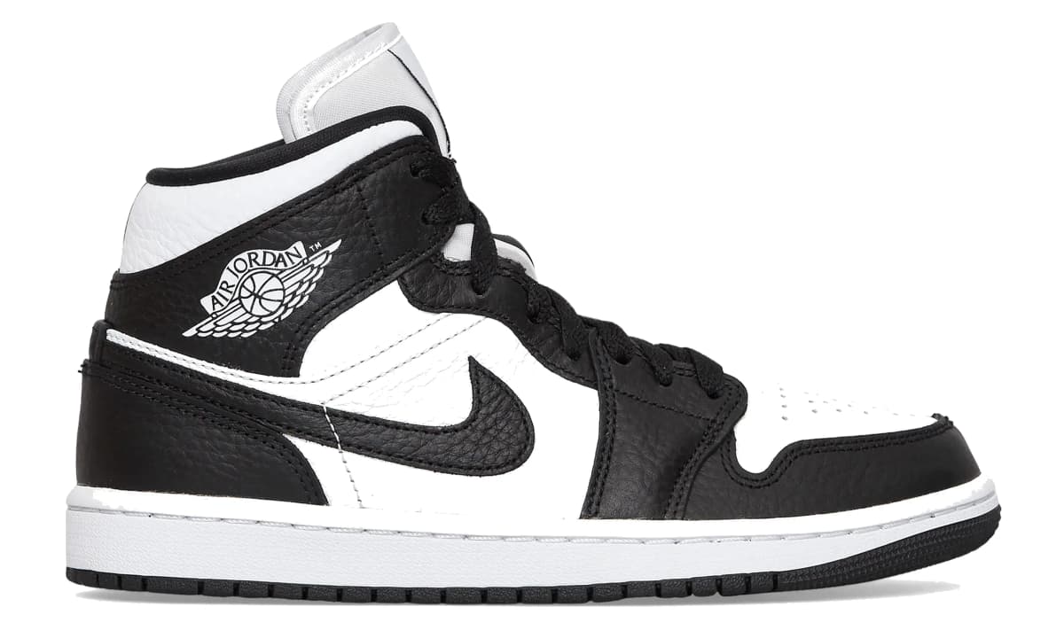 AIR JORDAN 1 LOW Grey White 040 — Jordan 1 Retro Black White 010