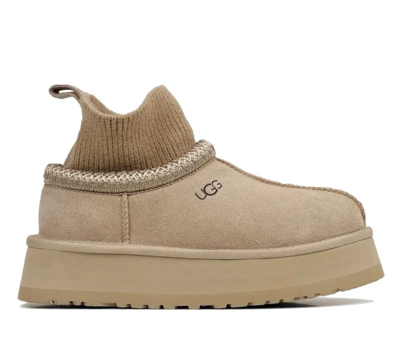 Ugg Tazz Knit Platform — Sand