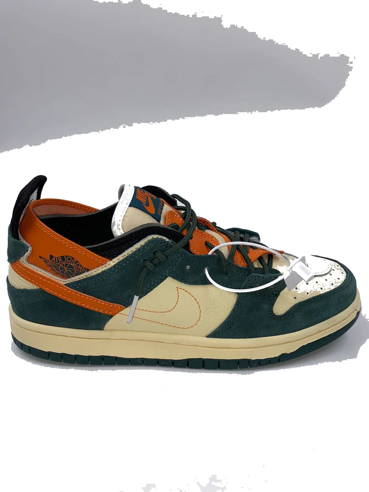 Dunk High Pro Black WHITE 1391 — Nike Dunk High Pro Ink Green Orange 185