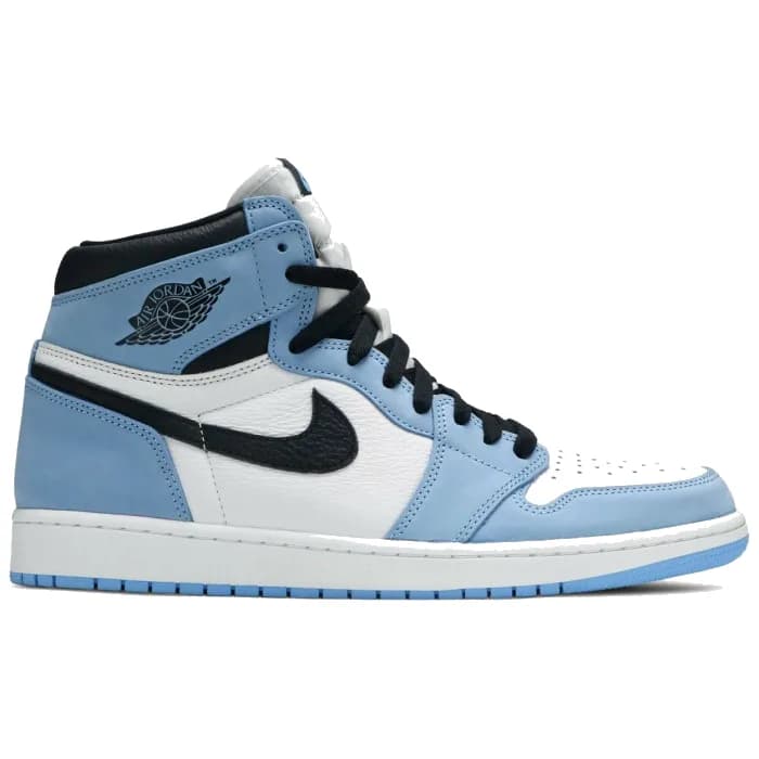 AIR JORDAN 1 LOW Grey White 040 — White University Blue Black 134
