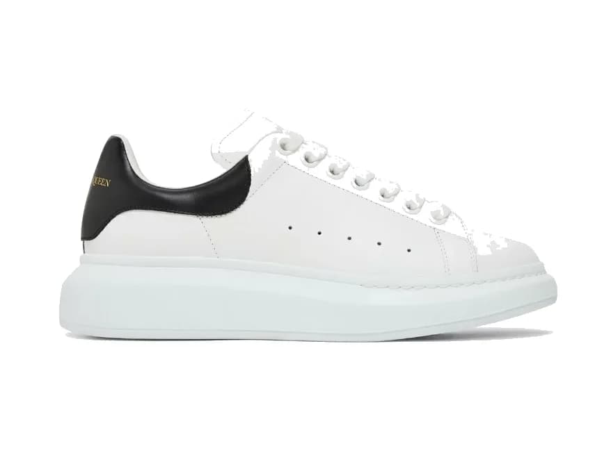 Alexander McQueen Oversized White — Black