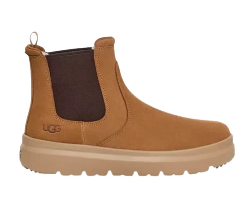 UGG MENS BURLEIGH CHELSEA — Chestnut