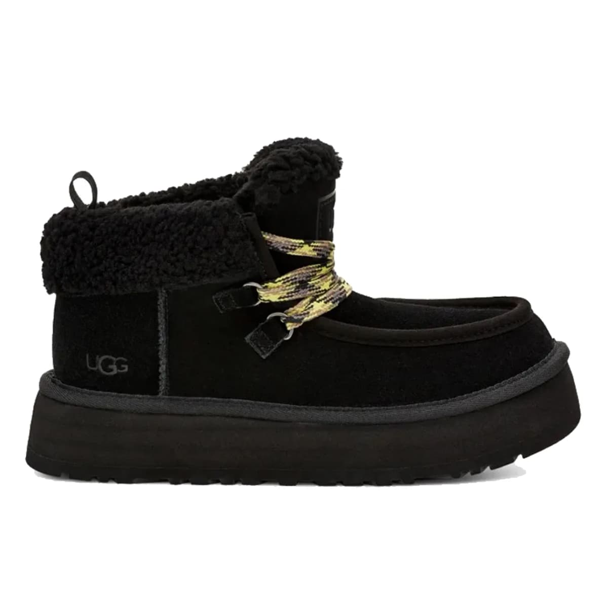 UGG FUNKARRA CABIN CUFF — Black