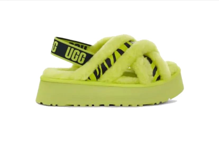 UGG DISCO COLOR SLIDE — Key Lime
