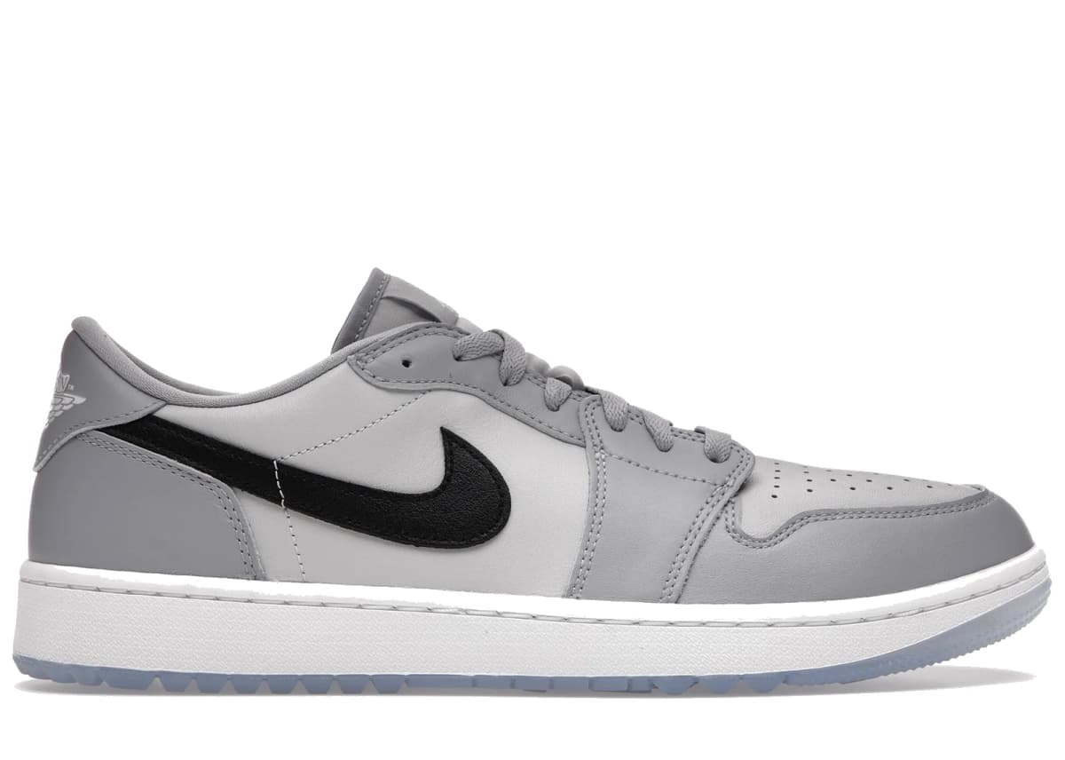 AIR JORDAN 1 LOW Grey White 040 — JORDAN AIR JORDAN 1 LOW GOLF Wolf GREY 002