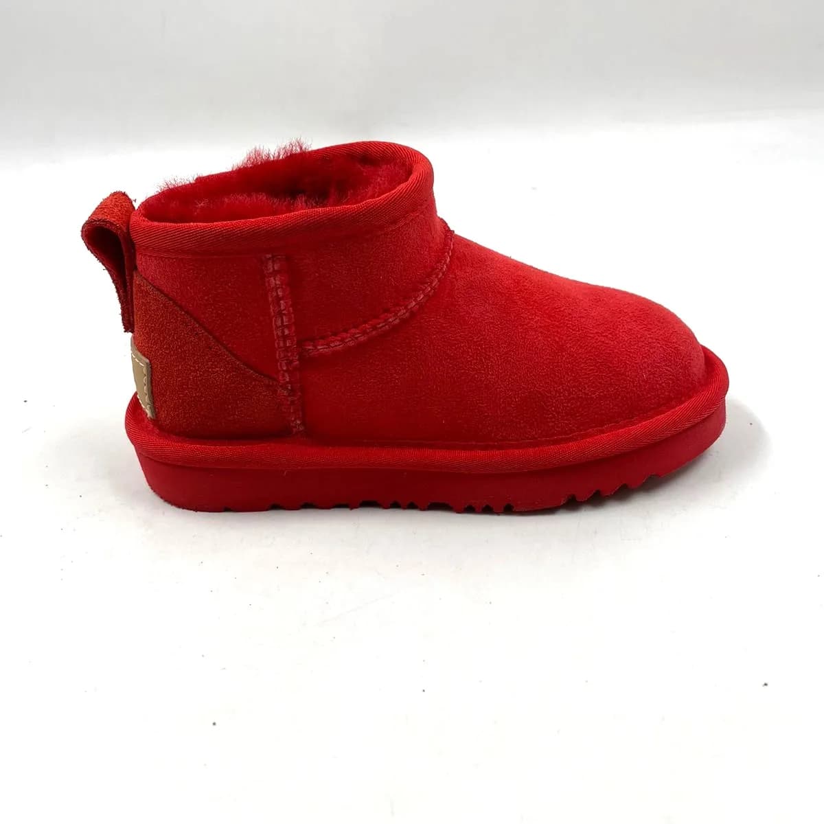 UGG KIDS ULTRA MINI — SAMBA RED