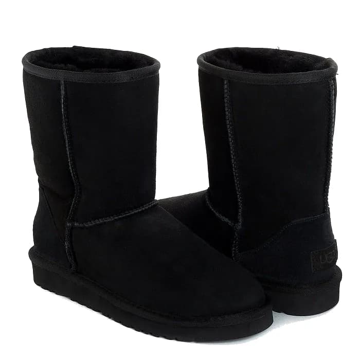 UGG WOMEN'S CLASSIC SHORT — Black
