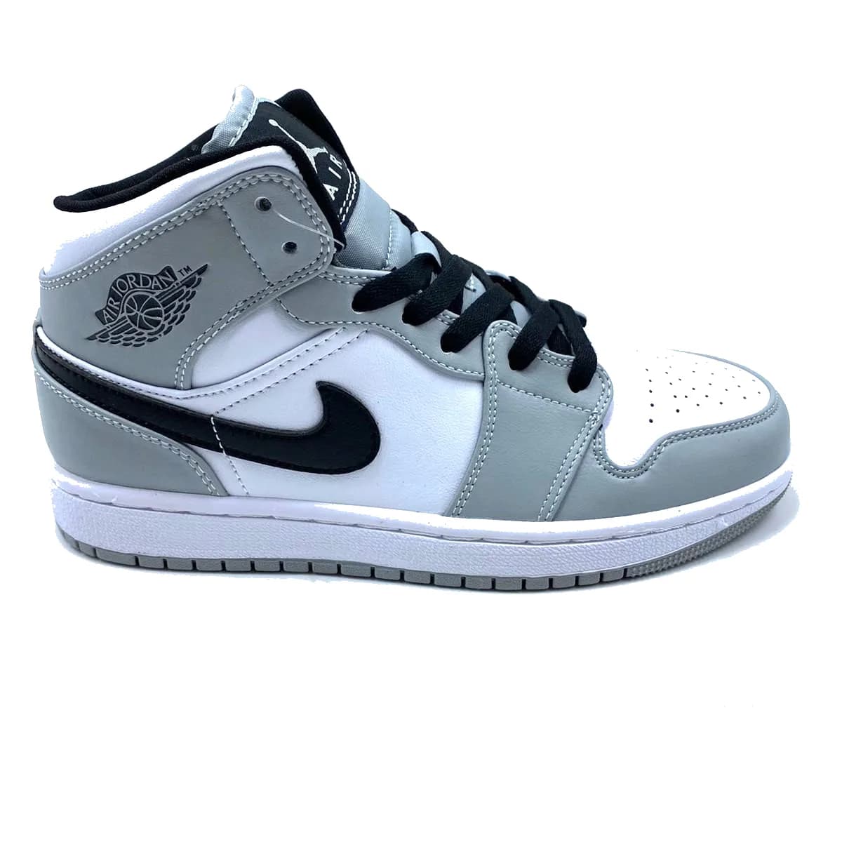 AIR JORDAN 1 LOW Grey White 040 — AIR JORDAN Smoke Grey 092