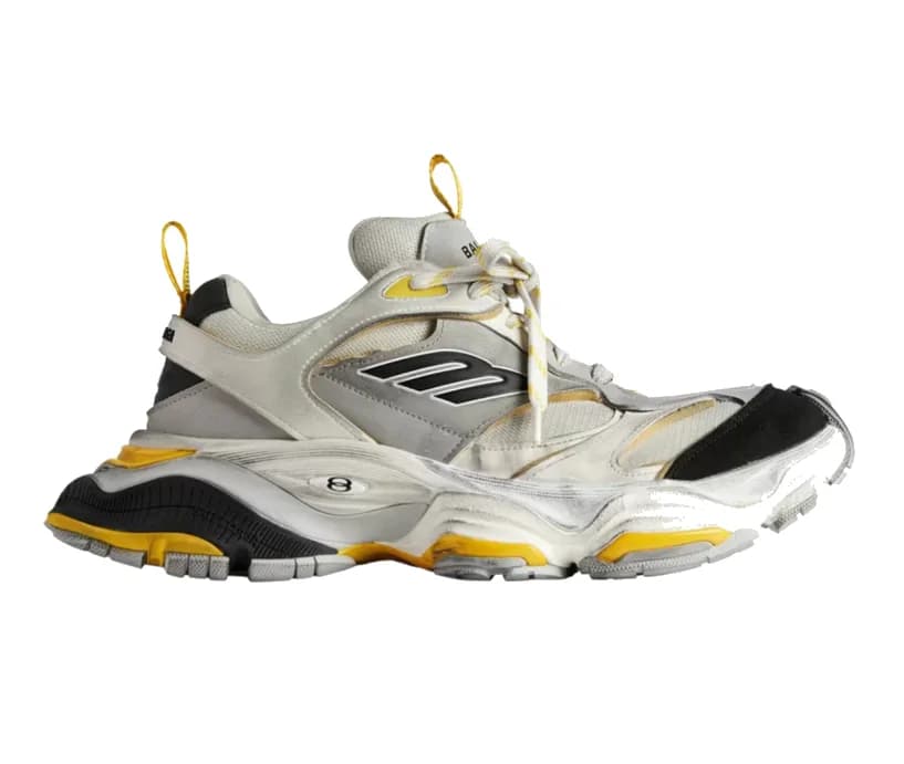 Balenciaga — Cargo Worn-Out - Grey Yellow