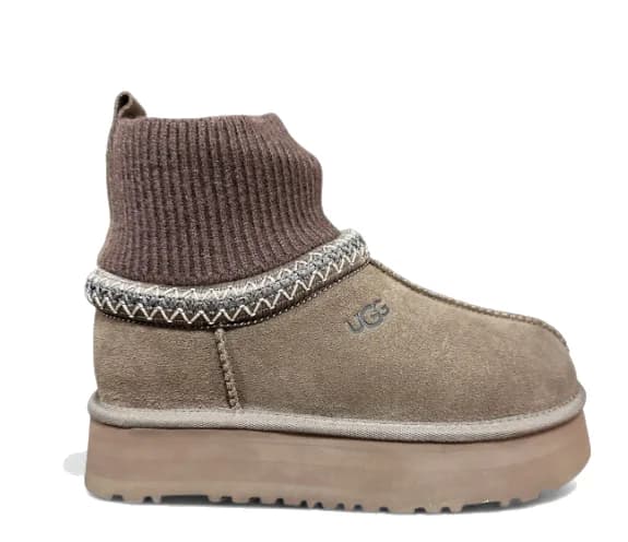 Ugg Tazz Knit Platform — Hickory