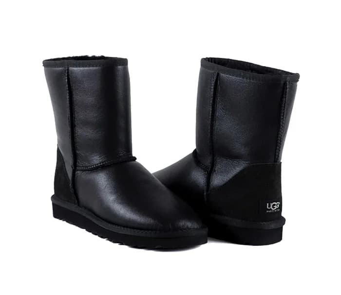 Ugg Men's Classic Short — Black Metallic