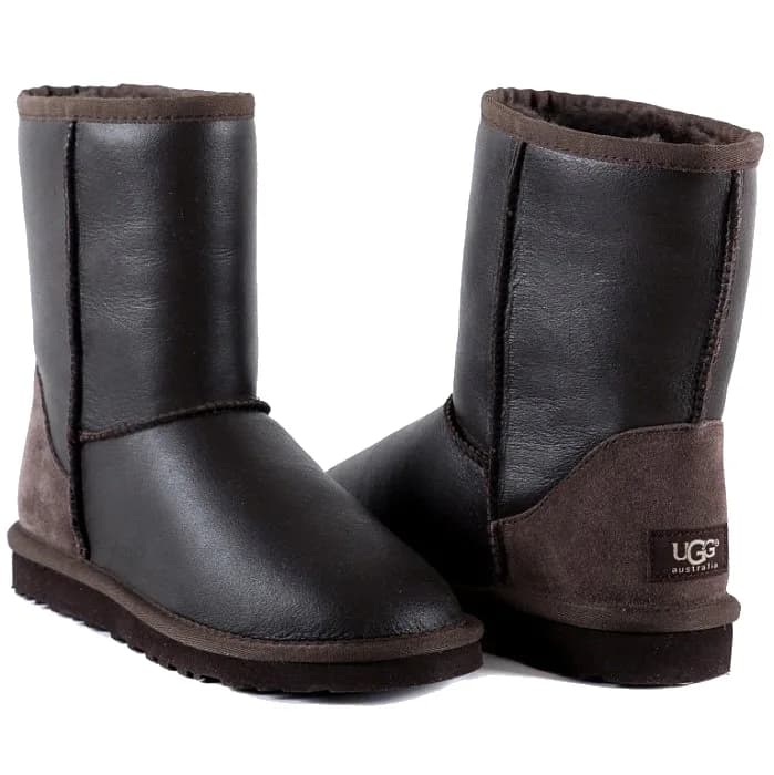 Ugg Men's Classic Short — Chocolate Metallic