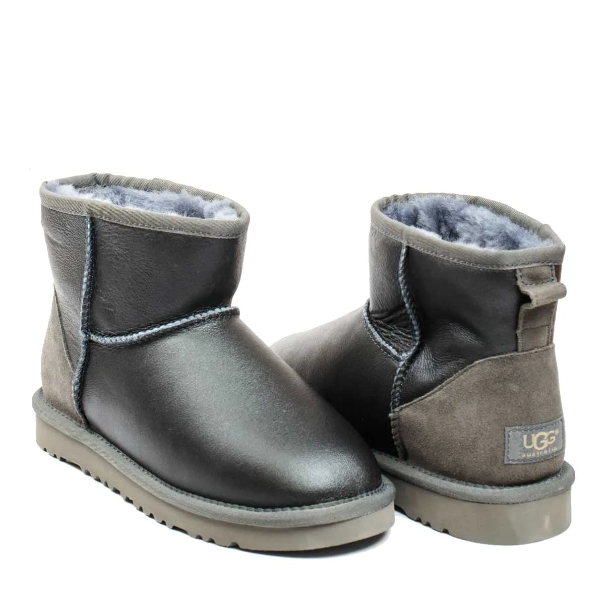 Ugg Men's Classic Mini — Metallic Grey