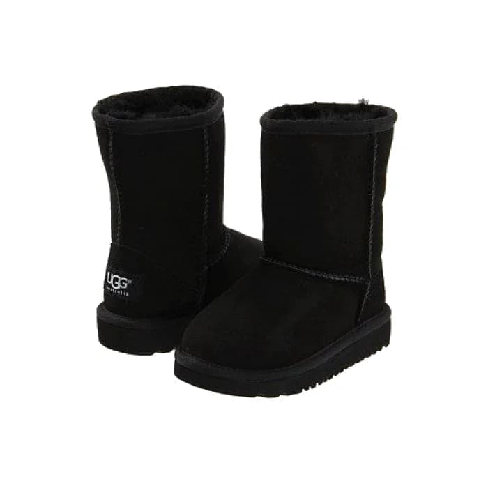 UGG KIDS CLASSIC SHORT — Black