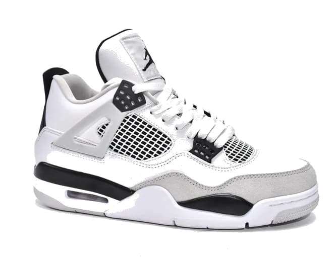 JORDAN 4 RETRO — Military Black 111