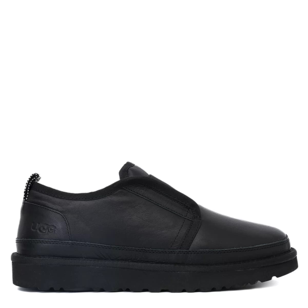 UGG MENS LOW FLEX — Leather Black