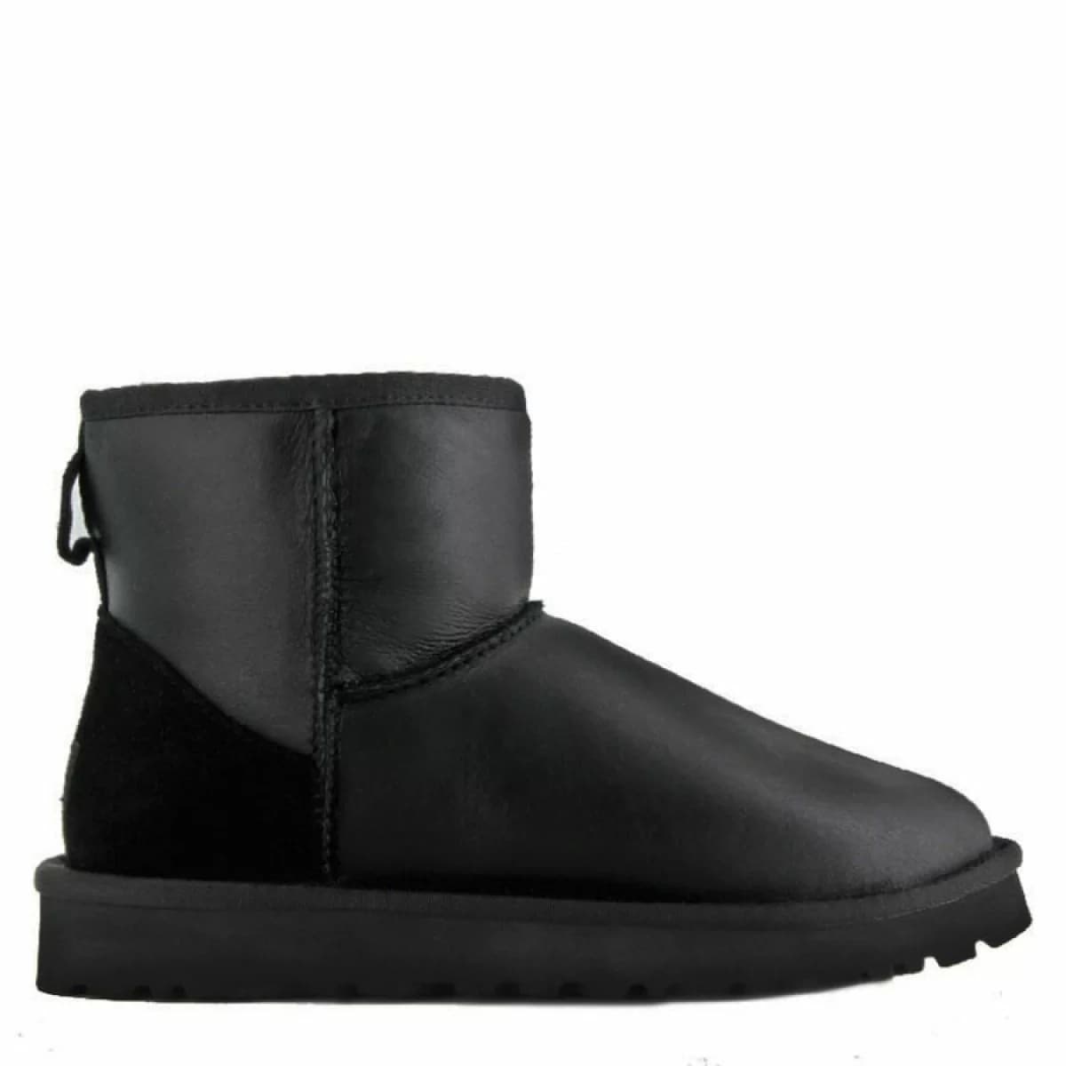 Ugg Men's Classic Mini — Black Metallic