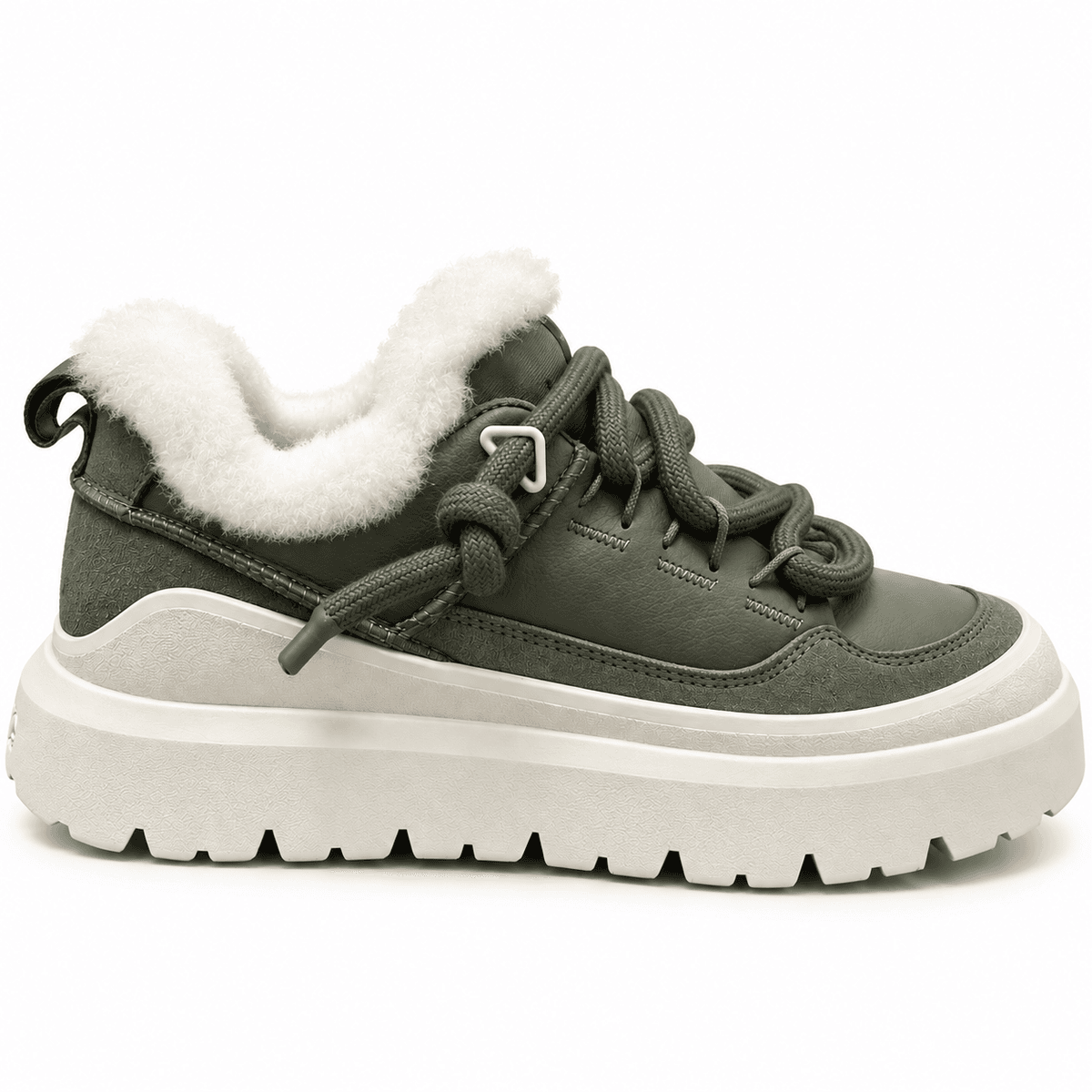 UGG Men.s Heritage Utility Sneaker — Moos Green