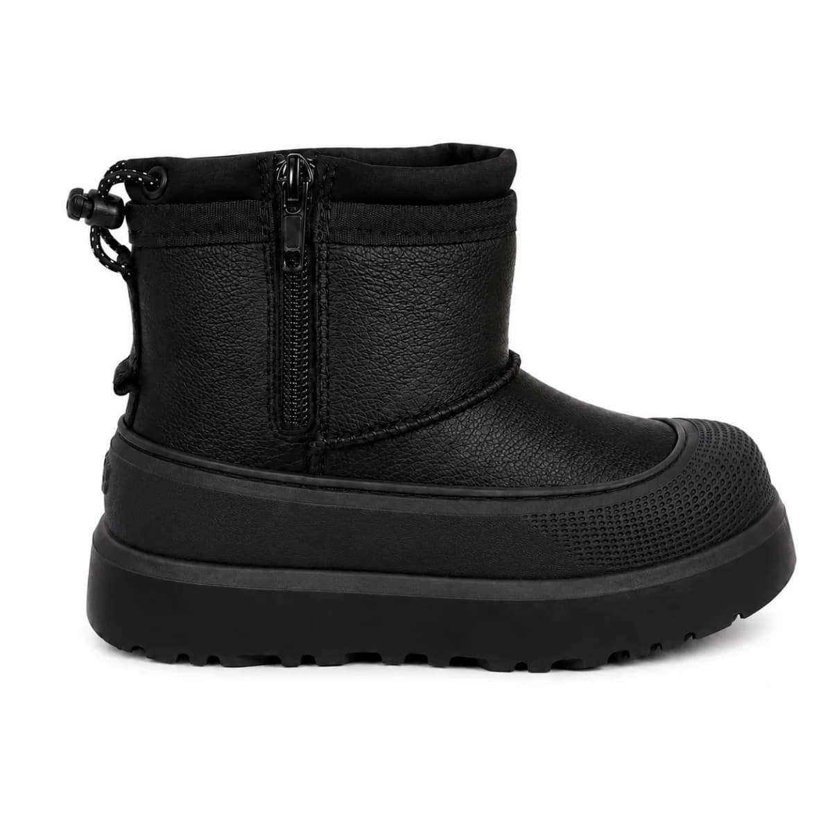 UGG Kids Hybrid — Kids Mini Weather Hybrid Black Leather