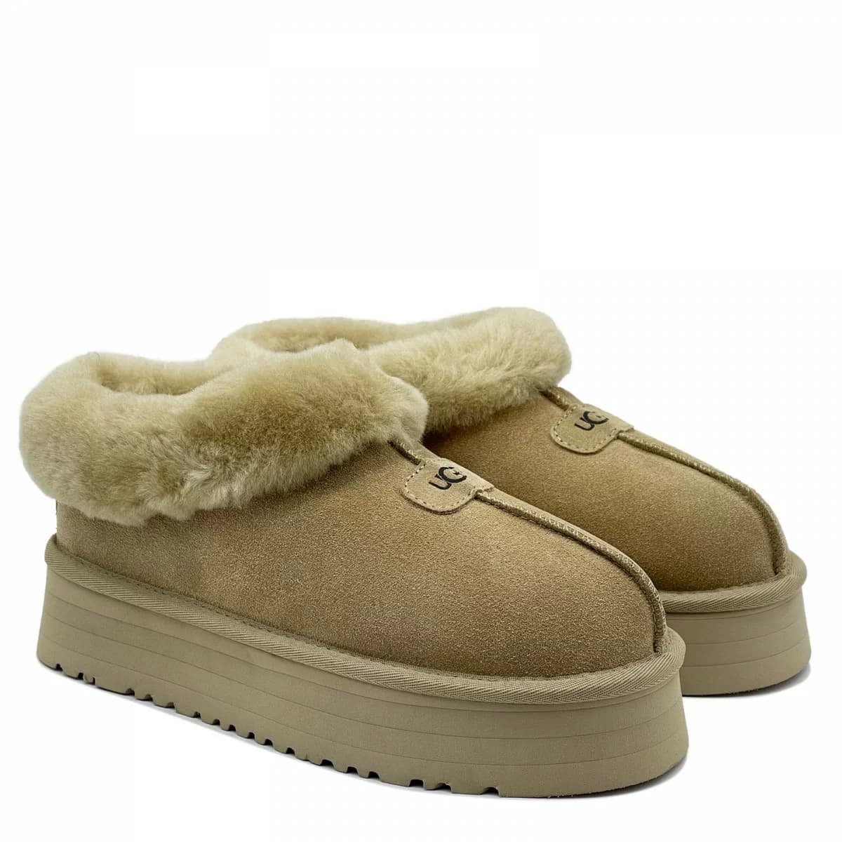 Ugg Slipper Platform — Platform Slipper Sand