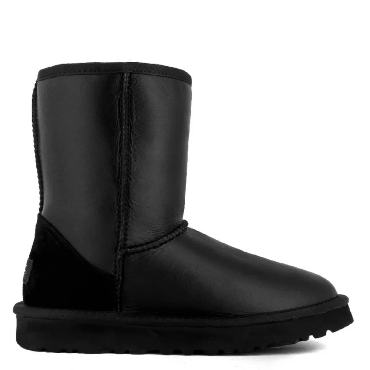 UGG WOMEN'S CLASSIC SHORT — Black Metallic